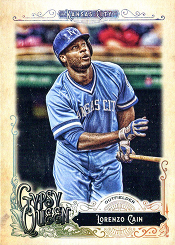 2017 GQ TB Var 219 Lorenzo Cain