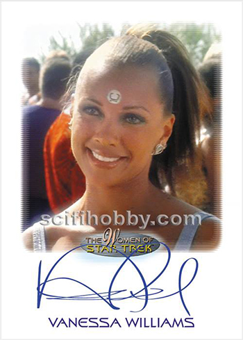 2017 Rittenhouse Women of Star Trek 50th Anniversary Vanessa Williams Autograph