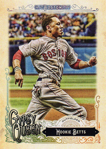 2017 TGQ Cap Var 100 Mookie Betts
