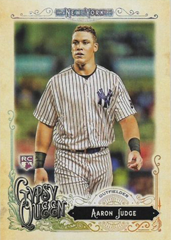 Mike Trout 2017 TOPPS GYPSY QUEEN THROWBACK VARIATION