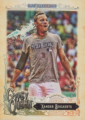 Xander Bogaerts Card 2017 Topps Bunt Purple #36