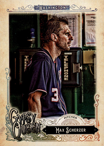 2017 TGQ Cap Var 289 Max Scherzer