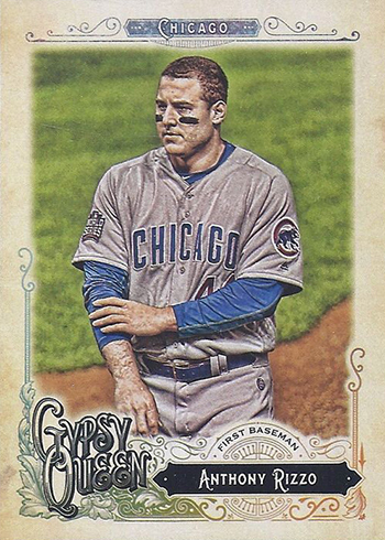 2017 TGQ Cap Var 50 Anthony Rizzo