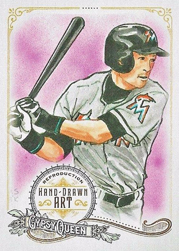 2017 Topps Gypsy Queen Portrait Art Reproductions Ichiro