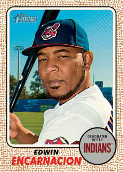 2017 Topps Heritage High Number Baseball Edwin Encarnacion