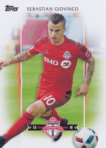 2017 Topps MLS 1 Sebastian Giovinco Red