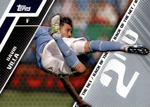 2017 Topps MLS Back of the Net David Villa