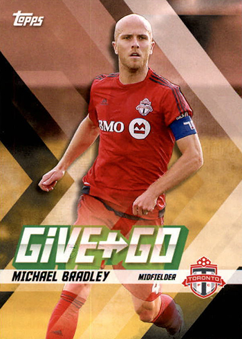 2017 Topps MLS Give and Go Michael Bradley