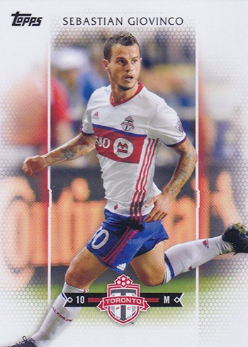 2017 Topps MLS Sebastian Giovinco White