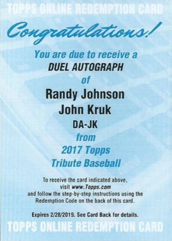 John Kruk and Randy Johnson reunited for a photo to remind us of