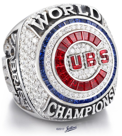 Chicago Cubs got their BLINGY World Series rings, which are worth