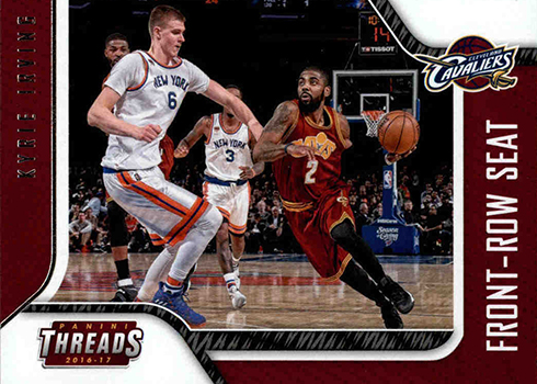 2016-17 Panini Threads Basketball Front Row Seat Kyrie Irving