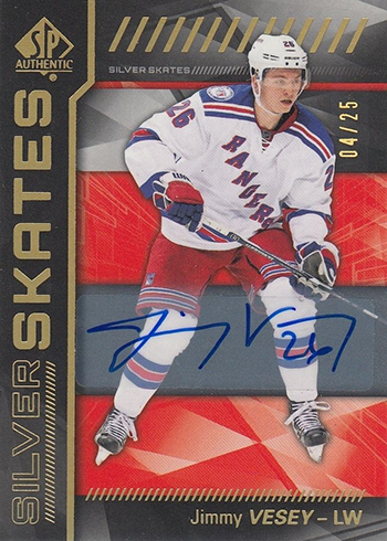 2016-17 SPA Silver Skates Auotgraphs Jimmy Vesey