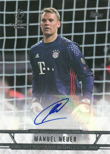 2016-17 Topps UEFA Champions Autographs