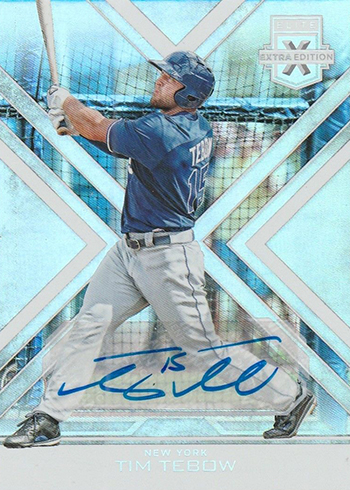 Tim Tebow baseball card a hot item for collectors