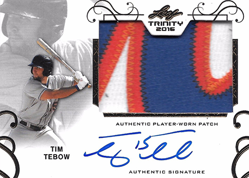 Facsimile Autographed Tim Tebow New York Pinstripe Reprint Laser