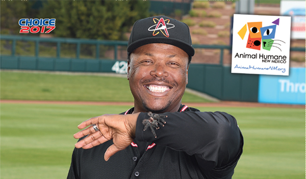 2017 Albuquerque Isotopes Choice Glenallen Hill header