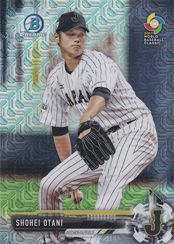 2017 Bowman Mega Box Checklist Details, Shohei Ohtani Cards