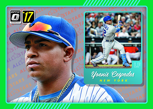 2017 Donruss Optic Baseball All-Stars Green