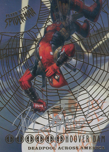 2017 Fleer Ultra Spider-Man Deadpool Across America Autographs Dave Dorman