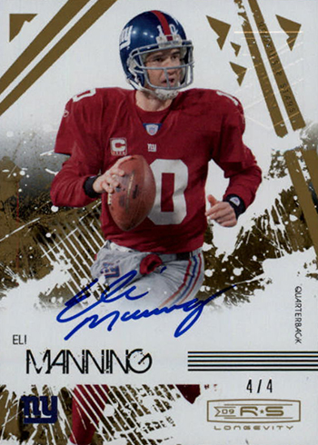 2017 Panini Classics The Next Level #EM Eli Manning Ole Miss Rebels//New York Giants