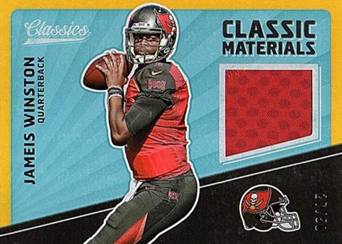 2017 Panini Classics Football Classic Materials Gold
