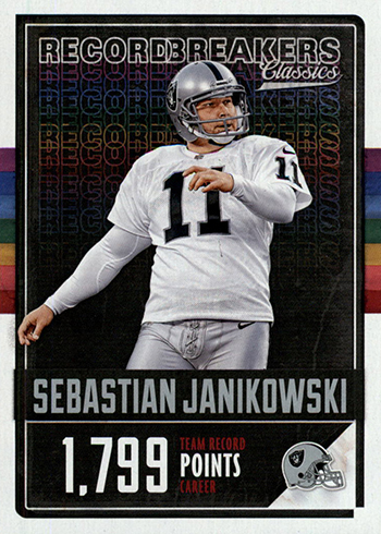2017 Panini Classics Football Record Breakers