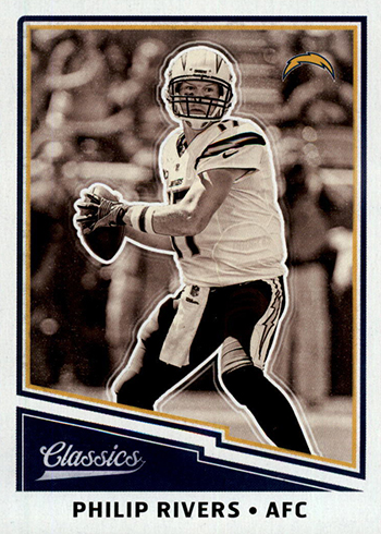 2017 Panini Classics Football Sepia SP Philip Rivers