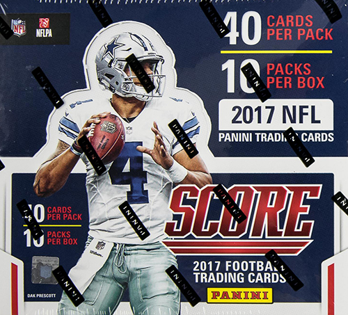 2017 Score Football Hobby Box