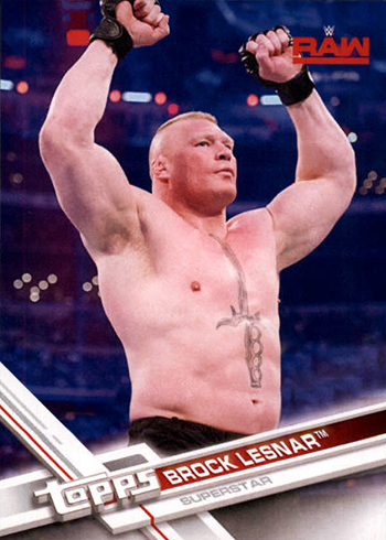 2017 TWWE 10 Brock Lesnar