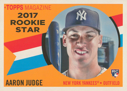 2017 Topps Archives Baseball 1960 Rookie Stars Aaron Judge