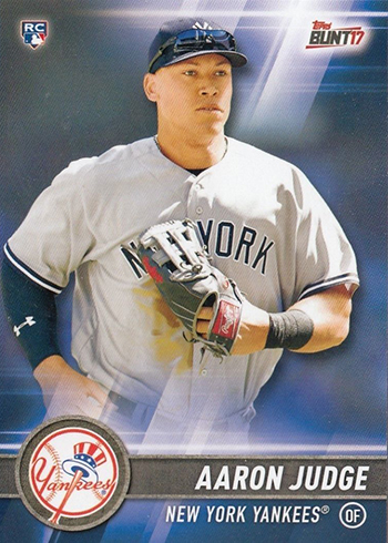 Aaron Judge (New York Yankees) 2017 Topps Baseball #287 Catching