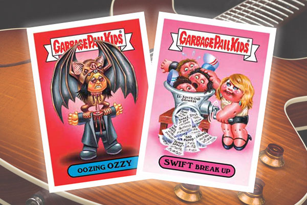 Details about   2017 Garbage Pail Kids NEW WAVE PUNK Battle Of The Bands 20 Sticker Card Set GPK 