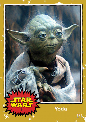 2017 Topps On Demand Star Wars May the 4th Gold