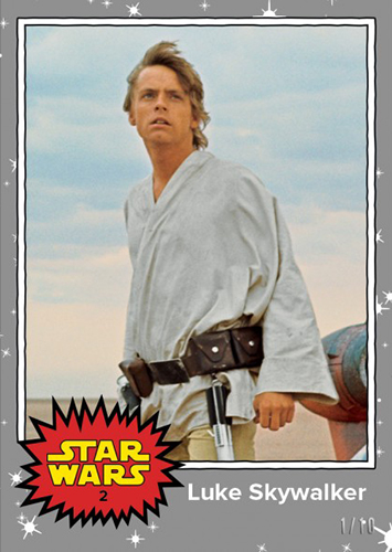 2017 Topps On Demand Star Wars May the 4th Silver