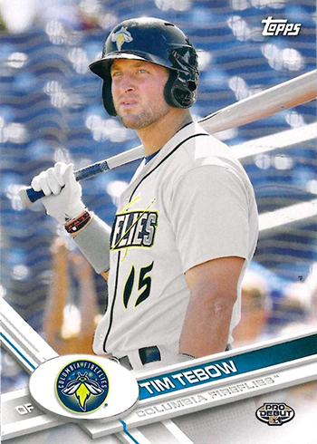 2017 Topps Pro Debut Tim Tebow SP