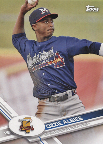 2017 Topps Pro Debut Variations Ozzie Albies