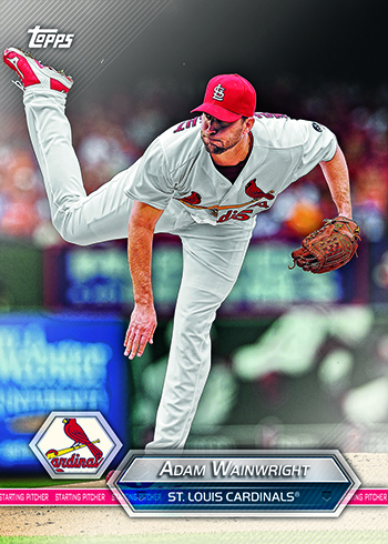 2017 Topps Sports Crate Baseball Adam Wainwright