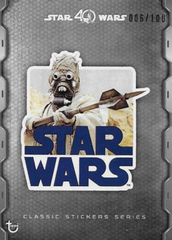 2017 Topps Star Wars 40th Anniversary Classic Stickers