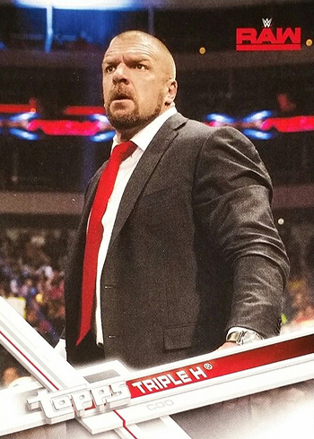 2017 Topps WWE 33 Triple H SSP