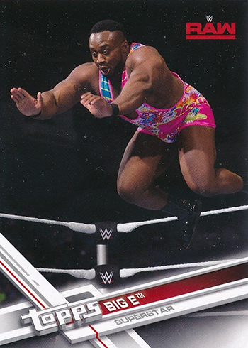 2017 Topps WWE 7 Big E SSP
