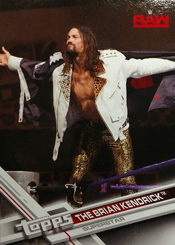 2017 Topps WWE 9 The Brian Kendrick SSP
