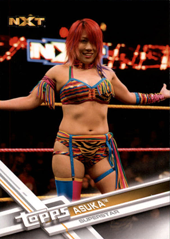 2017 Topps WWE Asuka