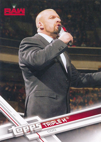 2017 Topps WWE Base 33 Triple H