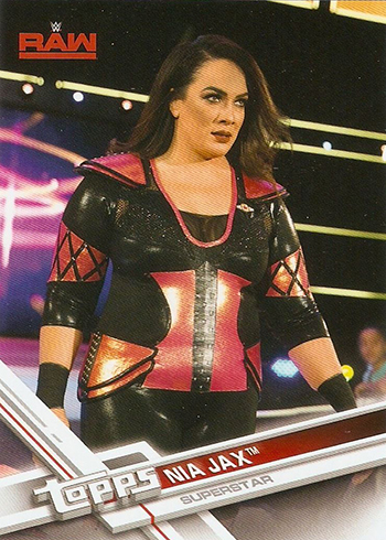 2017 Topps WWE Nia Jax Variation