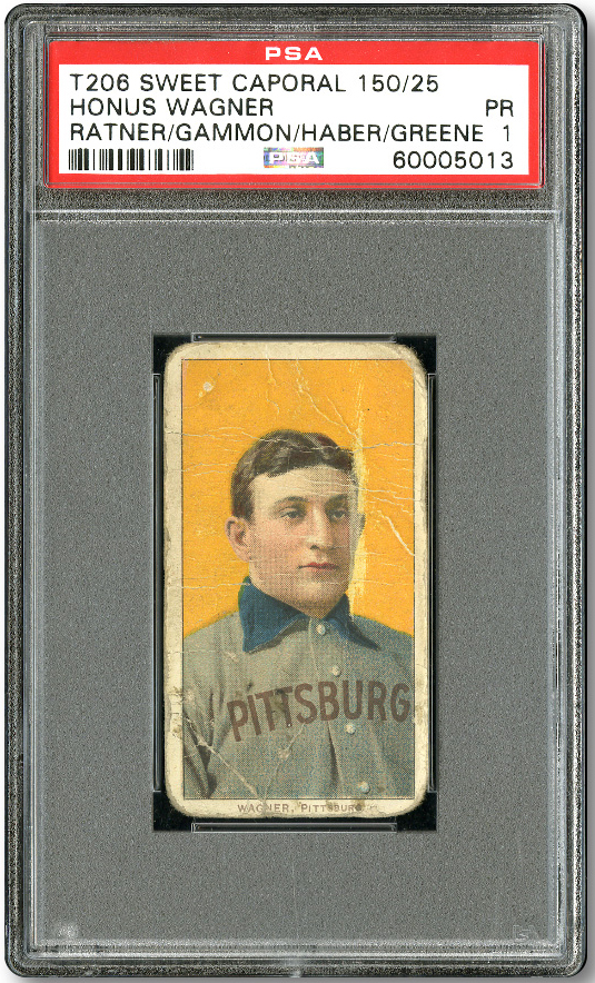 T206 HONUS WAGNER ALUMINUM BASEBALL CARD REPRINT