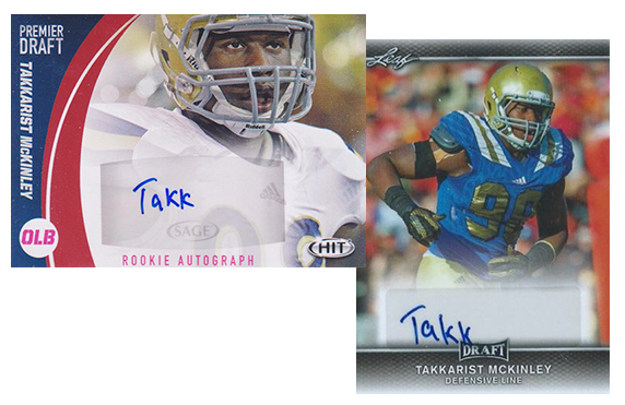 Takkarist McKinley Leaf Sage Autographs