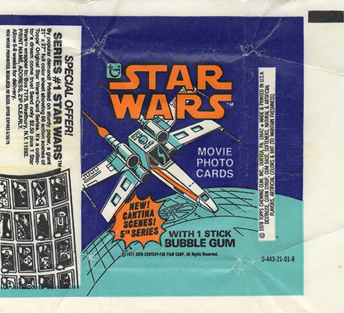 Topps Star Wars Series 5 Wrapper