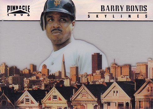 1996 Pinnacle Skylines 10 Barry Bonds
