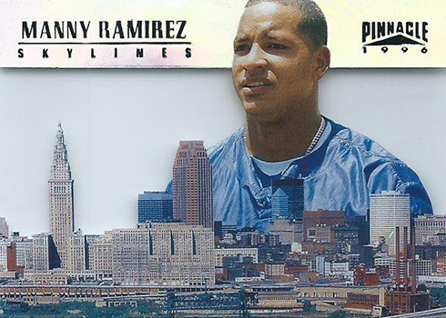 1996 Pinnacle Skylines 17 Manny Ramirez